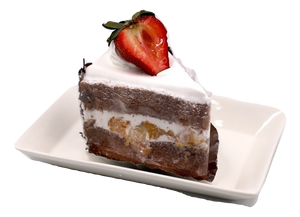 8" Mixed Fruit Chocolate Cake 朱古力什果蛋糕