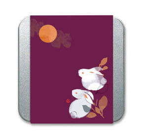 Mini 4 pieces Moon  Gift Box(Mini White Lotus with yolk+ Mini Egg Custard)月亮小罐(迷你蛋白+迷你奶皇)