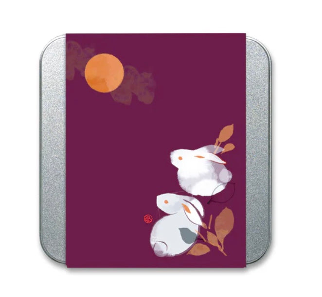 Mini 4 pieces Moon  Gift Box(Mini White Lotus with yolk+ Mini Egg Custard)月亮小罐(迷你蛋白+迷你奶皇)