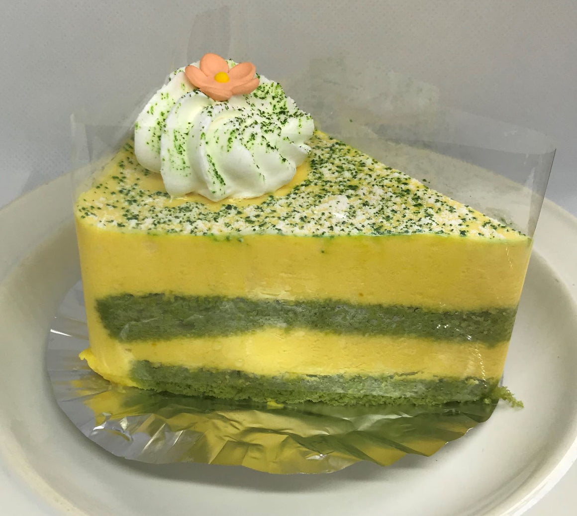 Slice Mango Green Tea Cake 芒果綠茶蛋糕