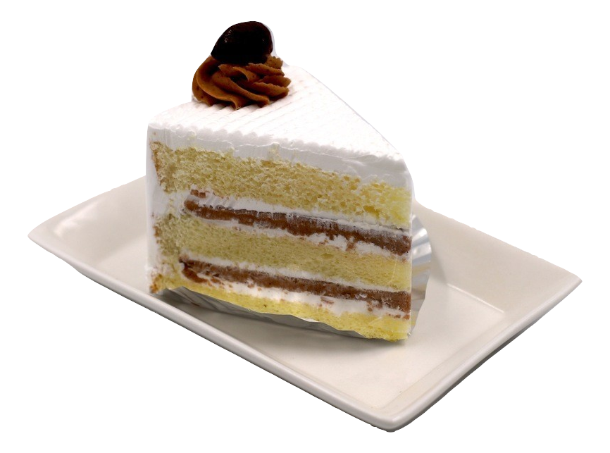 Slice Chestnut Cake 栗子蛋糕