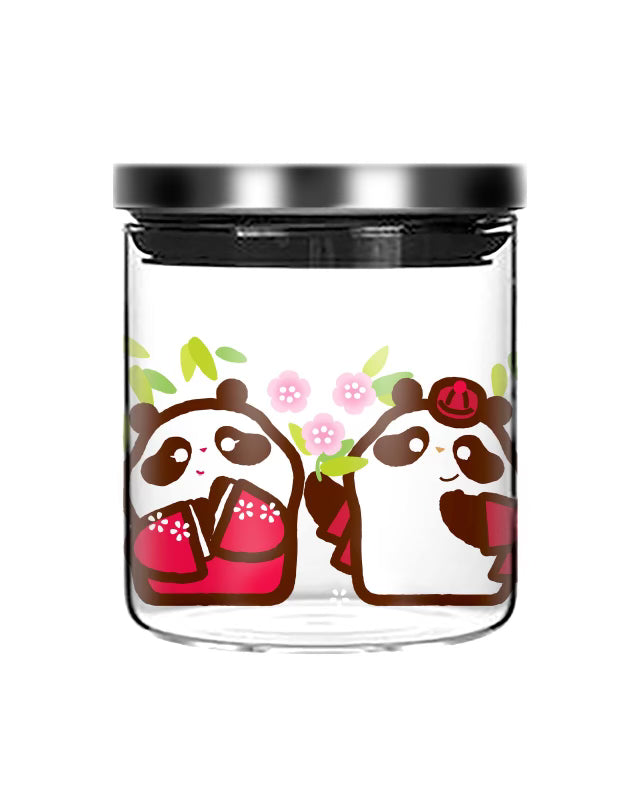 Panda Glass Canister 熊貓玻璃罐