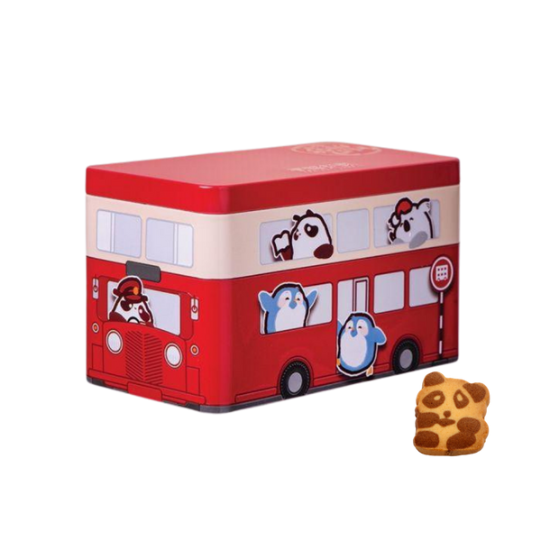 Mini Bus Cookie Gift Set (panda) 迷你巴士曲奇禮盒(熊貓) - Kee Wah Bakery